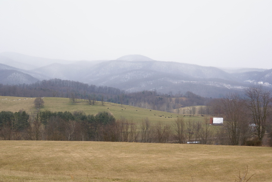 Chilhowie, VA: White Top Mountain From Highway 107