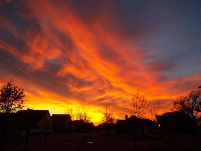 Aubrey, TX : Amazing Sunset in Providence!! Providence is a neighborhood 5 miles South of Aubrey on US 380 at FM 2931