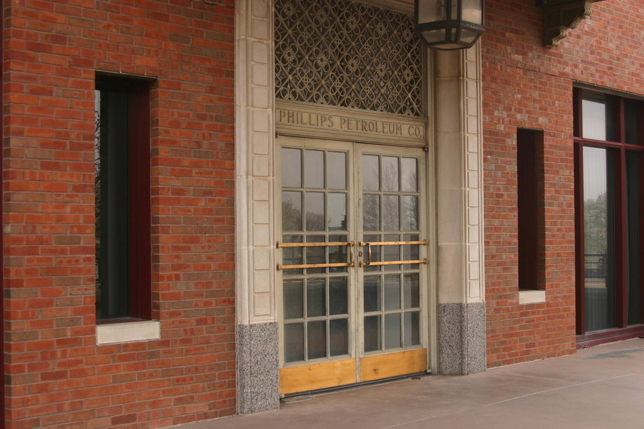 Bartlesville, OK: An old Phillips building in downtown Bartlesville