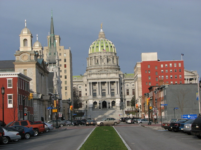 HARRISBURG, PA : State Capital Building photo, picture, image ...
