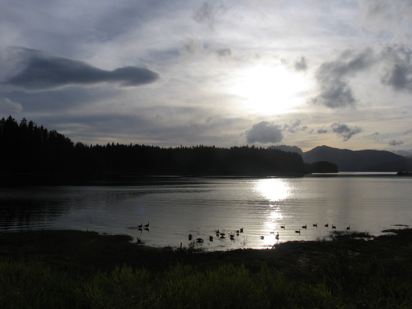 Hoonah, AK : Dusk at Garteeni Point