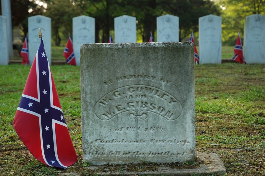 La Fayette, GA: Confederate graves