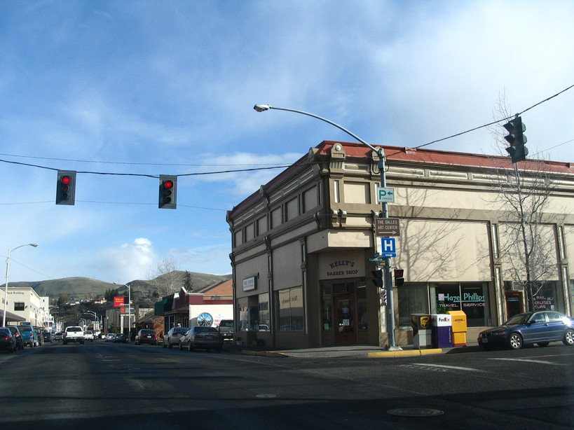 The Dalles, OR: downtown The Dalles