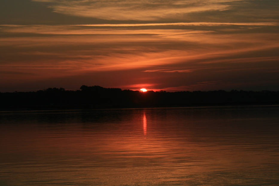 Beaufort, SC: Beaufort River Sunset