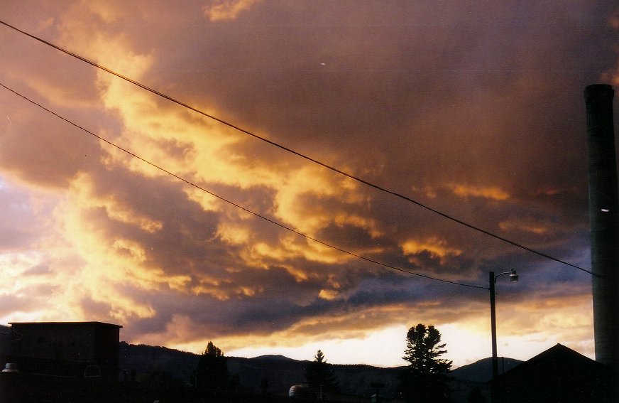 Gardiner, MT : Sunset In Gardiner