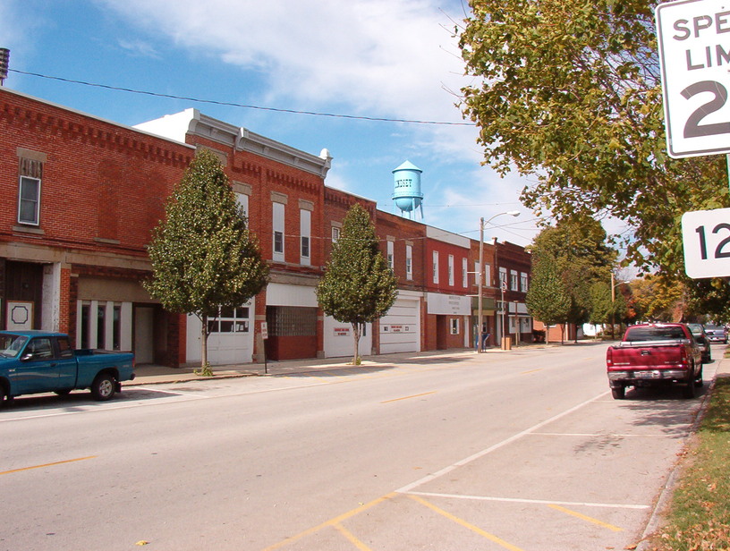 Lindsey, OH: downtown Lindsey