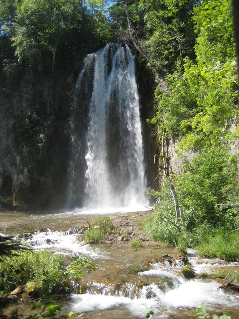 Spearfish, SD : Spearfish Falls, Spearfish Canyon, SD