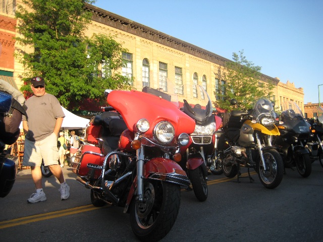 Spearfish, SD: BMW Motorcycle Stampede, Spearfish, SD