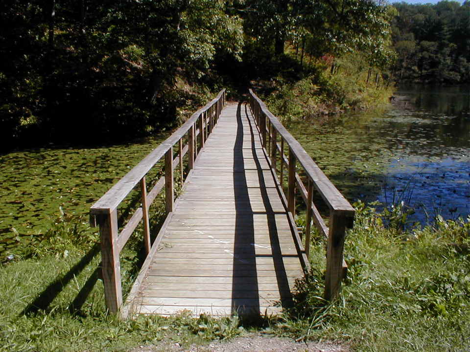 Lewisville, OH: Bridge at Monroe lake