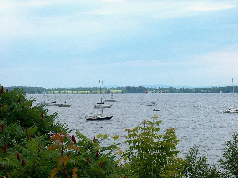 Plattsburgh, NY Mayor's Cup sailboat race on Lake Champlain photo