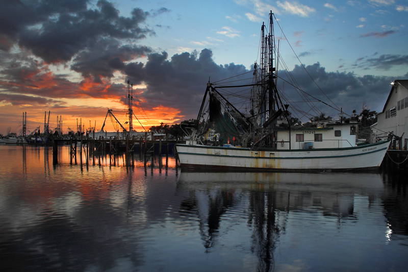 Pensacola, FL: shrimp boat at Joe Patti's