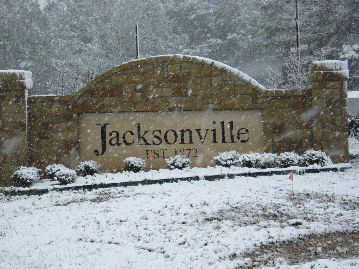 Jacksonville, TX: 03/06/2008 Late winter storm