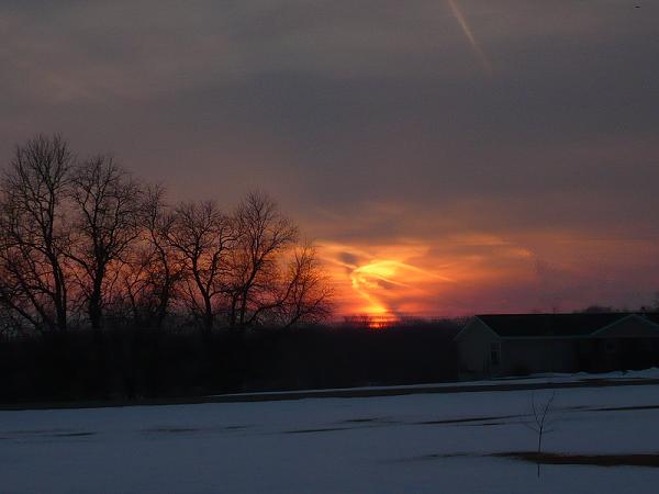 London, OH : my back yard, Madison Co.