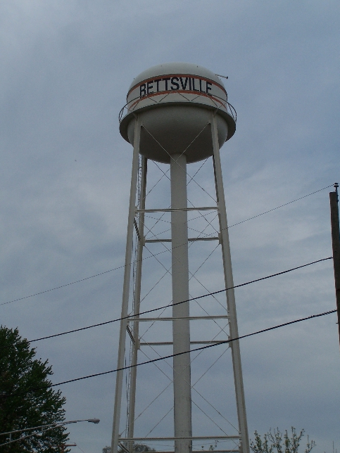 Bettsville, OH: Bettsville,Oh water tower
