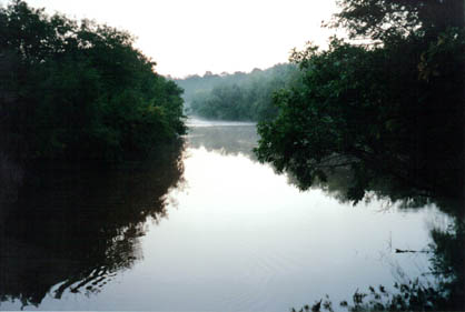 Wichita Falls, TX : Wichita River from Lucy Park