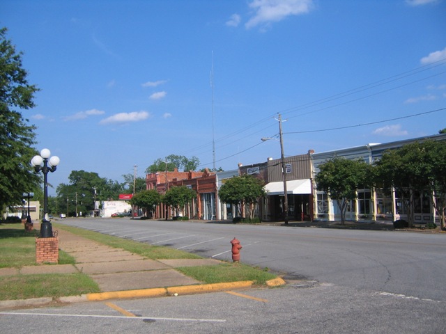 Lumpkin, GA : Downtown Lumpkin