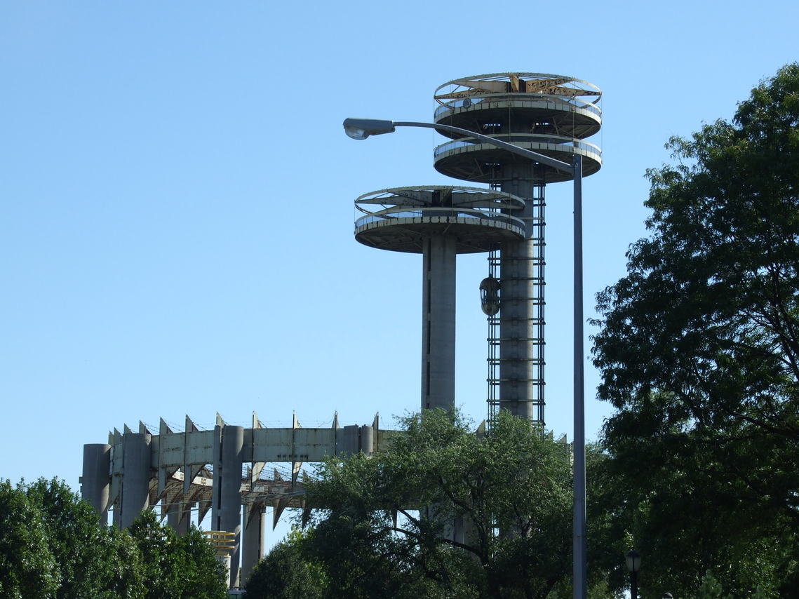 Queens, NY: Flushing Meadow Park site of 1960's Worlds Fair