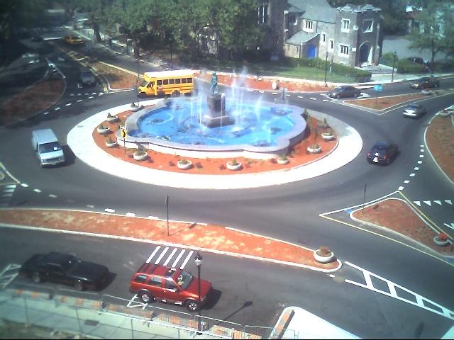 Mount Vernon, NY: completed roundabout, circa 2007