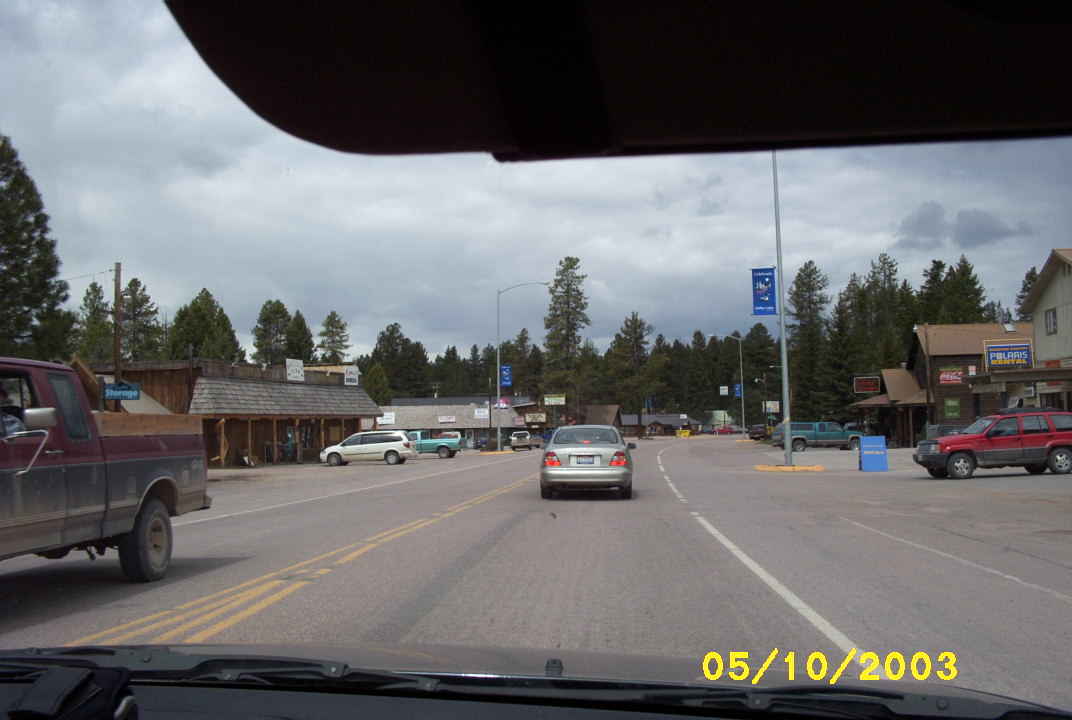 Seeley Lake, MT : Downtown Sealy Lake Seeley Lake, MT : Downtown Sealy Lake