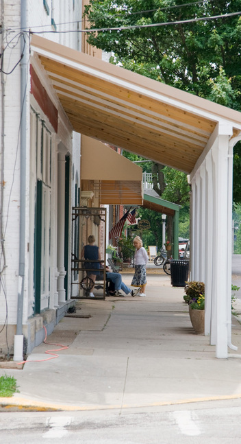 Hermann, MO : Schiller Street Scene