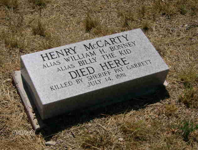 Fort Sumner, NM : Where Billy the Kid died.