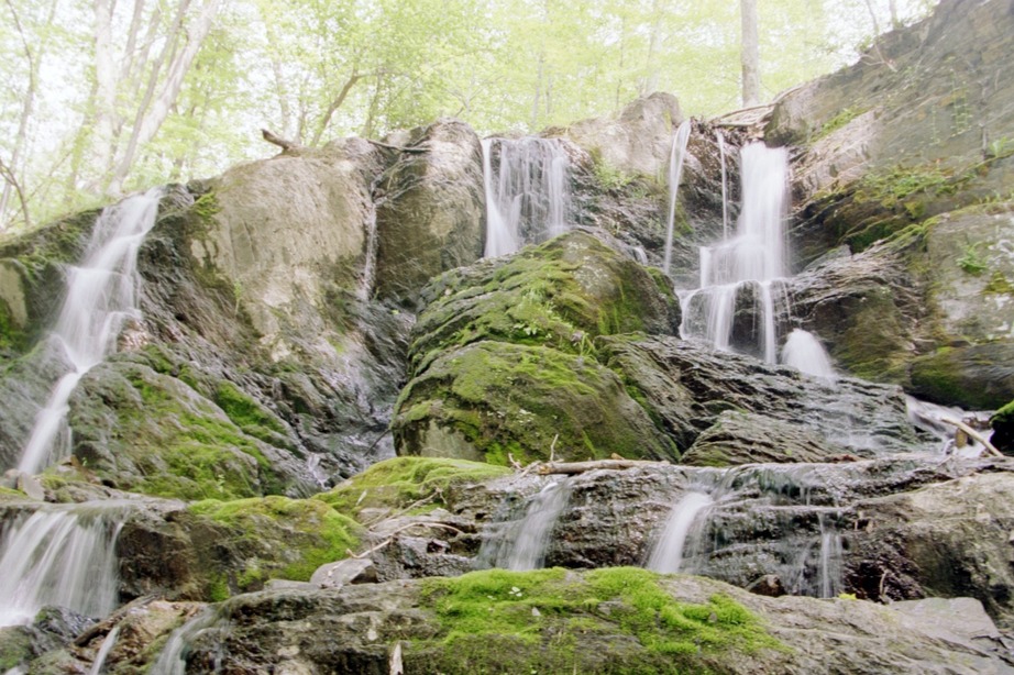 Clintondale, NY : a spring shot of the falls on crow hill rd