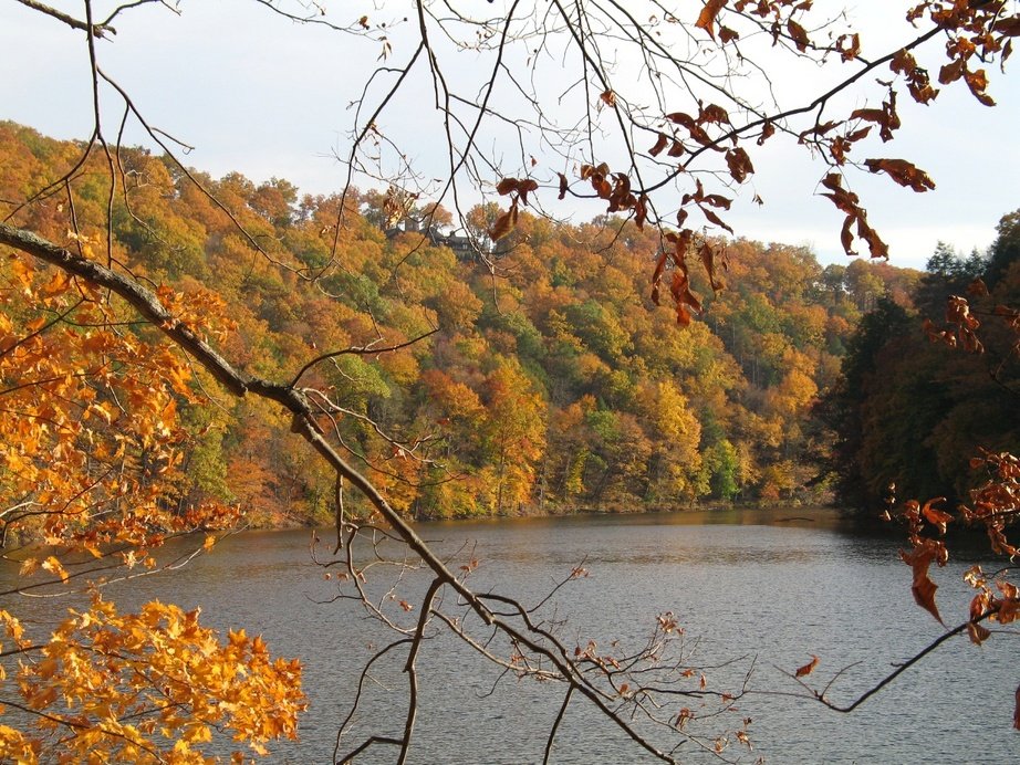 Peapack and Gladstone, NJ Ravine Lake from other side photo, picture