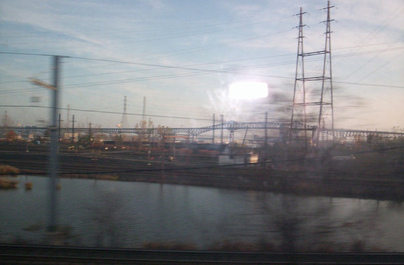 Elizabeth, NJ: I Took This Pic From Inside The Train