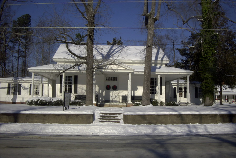 Woodland, NC Quaker Meeting House in Woodland Winter 2004 photo