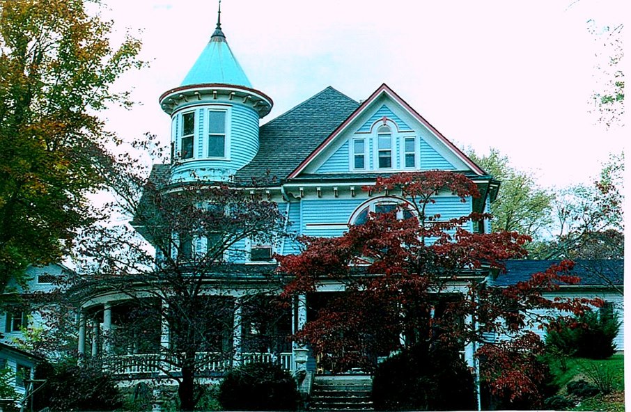victorian house. victorian house