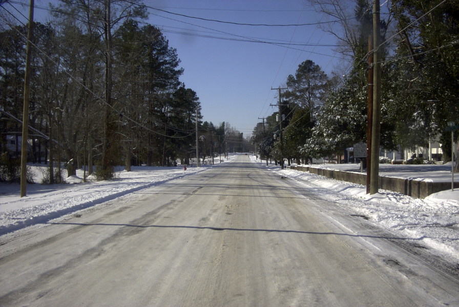 Woodland, NC : West Main Street, Woodland - Christmas 2004 photo