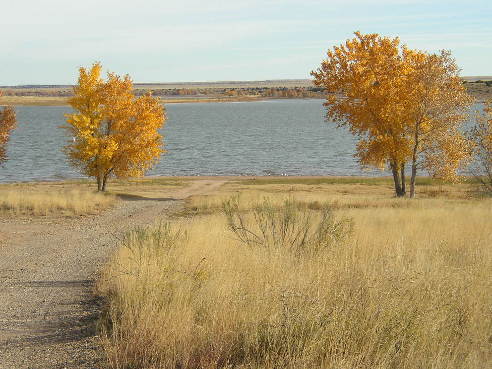 Lake Sumner, NM : Lake Sumner in October