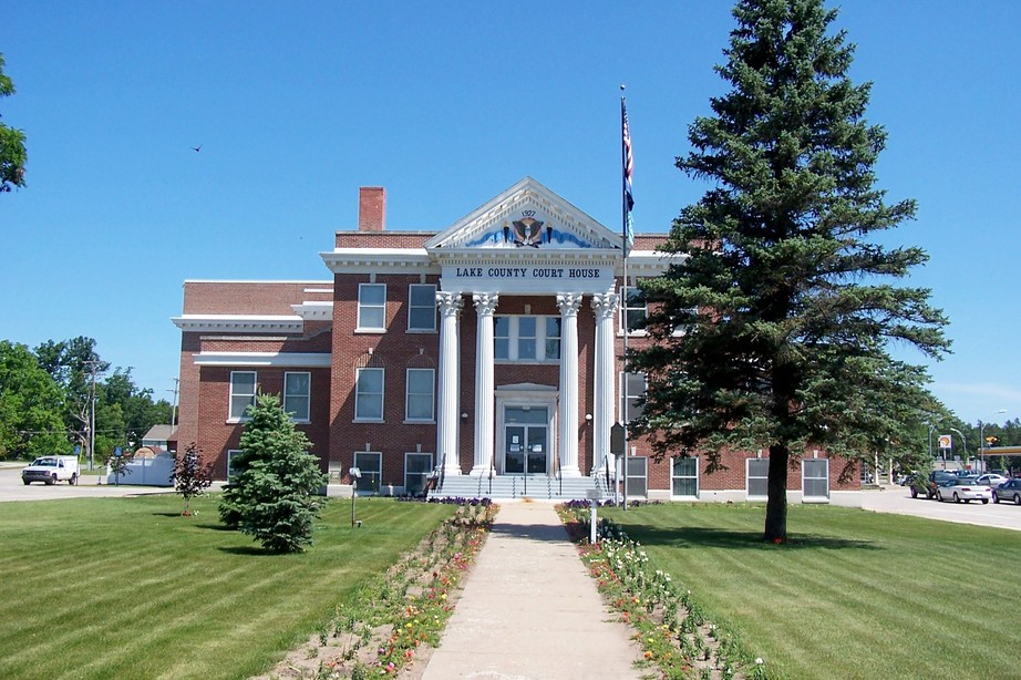 Baldwin, MI: Lake County Courthouse, Baldwin, Michigan