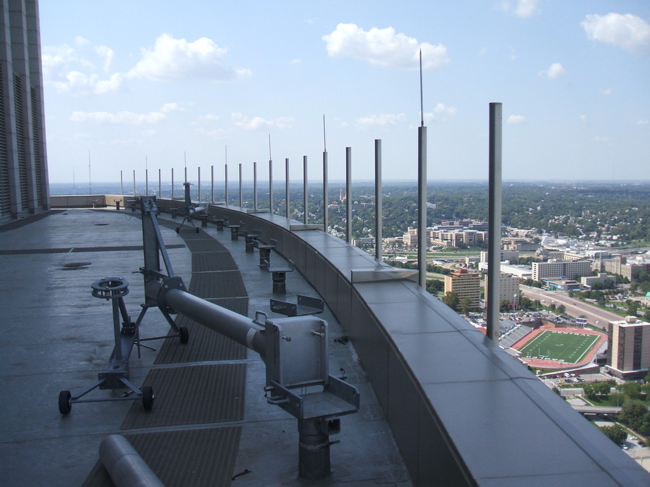 Omaha, NE : Central HS and points NW from top of FNB Tower