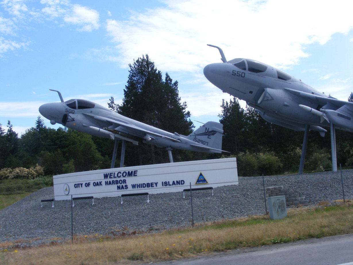 Oak Harbor, WA: Recently completed NAS Whidbey display - July 2008