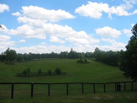 Lexington-Fayette, KY: Horse farm near Lexington Kentucky the horse capitol of the world