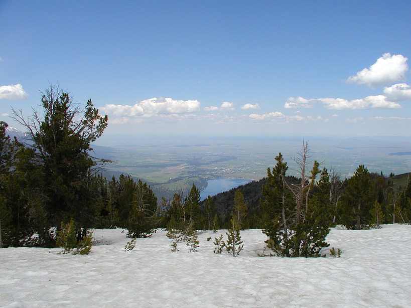 Joseph, OR : Wallowa Lake & Joseph from Mt Howard