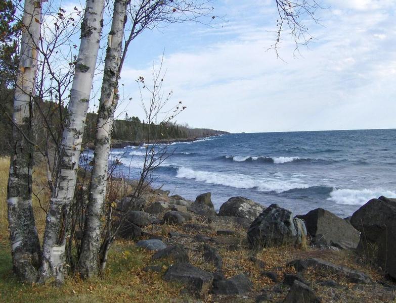 Two Harbors, MN : North Shore of Lake Superior, near Two Harbors, early Spring 2007