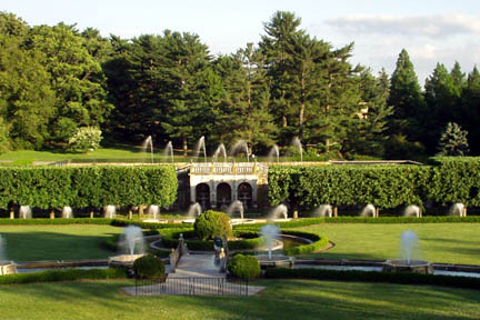 Kennett Square, PA: Longwood Gardens created by Pierre duPont in 19th century