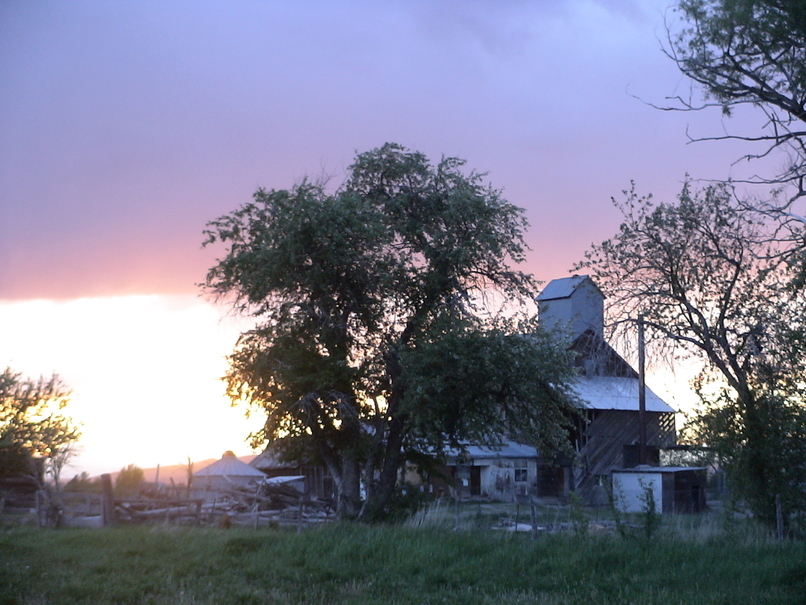 Teton, ID: An old flour mill, now a familiar Halloween attraction in Teton City, Idaho