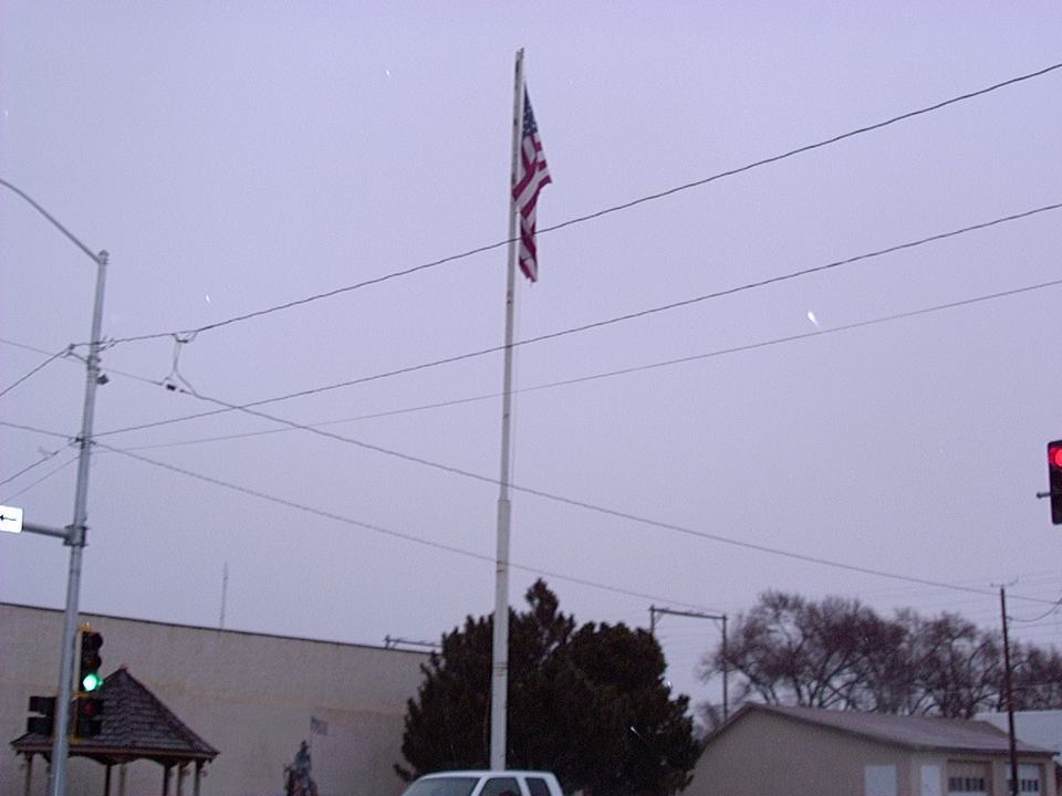 Syracuse, KS : Flag Park  Feb 18,  2003