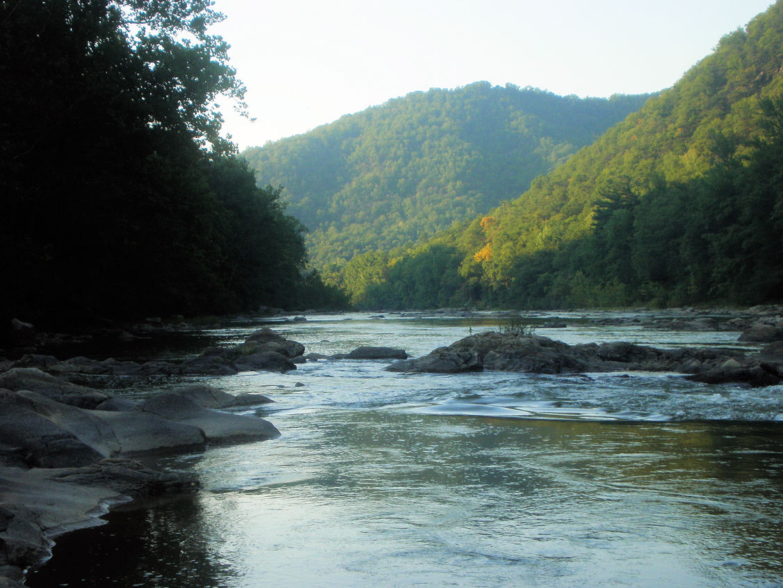Erwin, TN: On the Nolichucky River at the Gorge!
