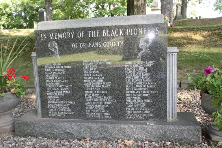 Albion, NY: Monument to Black pioneers