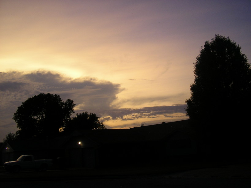 Edmond, OK : Sunset 8-18-08