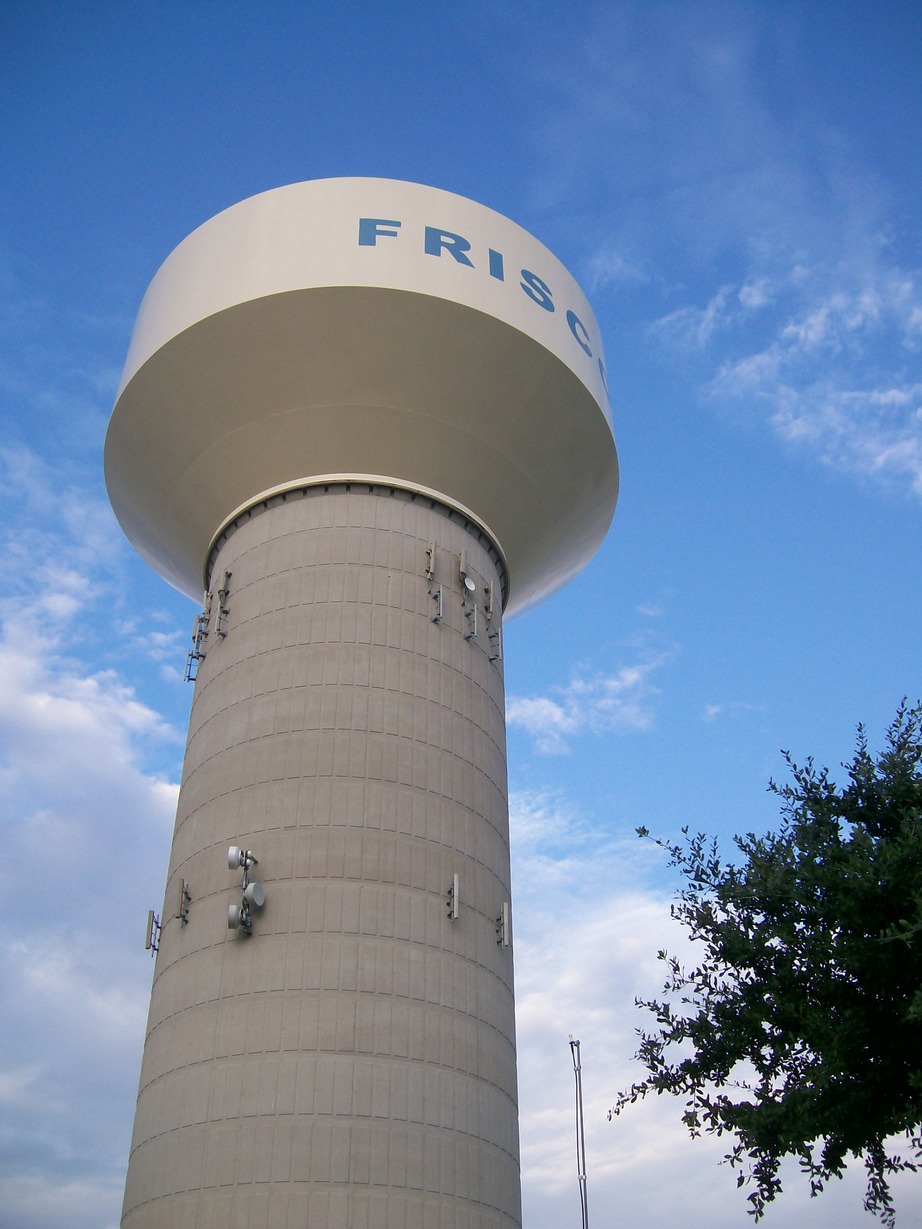 Frisco, TX: New Frisco Water Tower