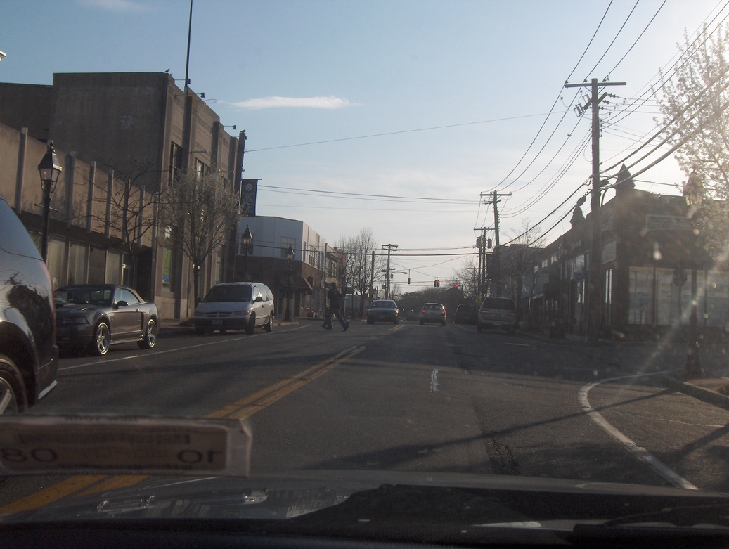 Bay Shore, NY: Driving On Main Street, Bay Shore Ny