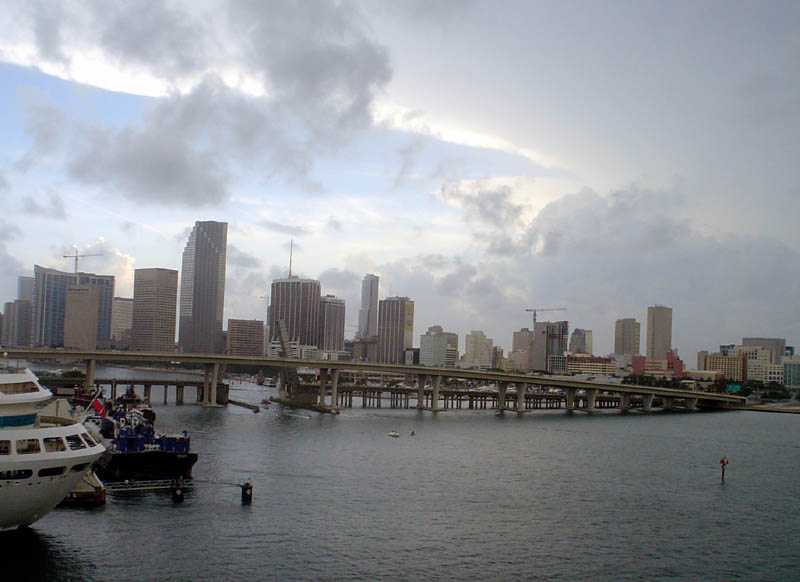 Miami, FL : Miami, FL: Taken from a Cruise Ship