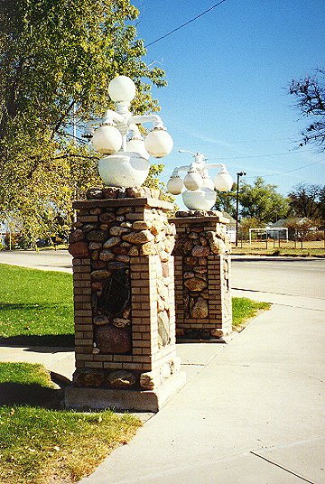 St. Francis, KS: Entrance to City Park