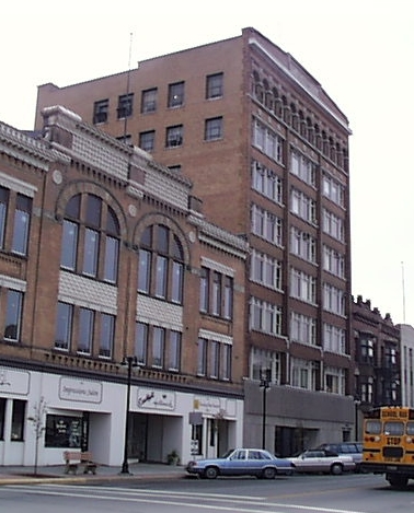 Sandusky, OH : Feick Office Building-tallest building in Sandusky with views of the Bay