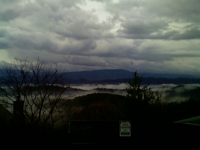 Sevierville, TN: Smokey mountains Overlooking Sevierville